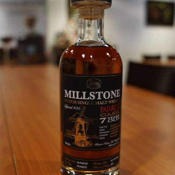 Nieuw binnen:
Millstone 7Years Pajarete Cask Single Malt Whisky
Smugglers Trail Peated Oloroso Cask Blended Whisky
The Whistler Irish Honey Whiskeylikeur