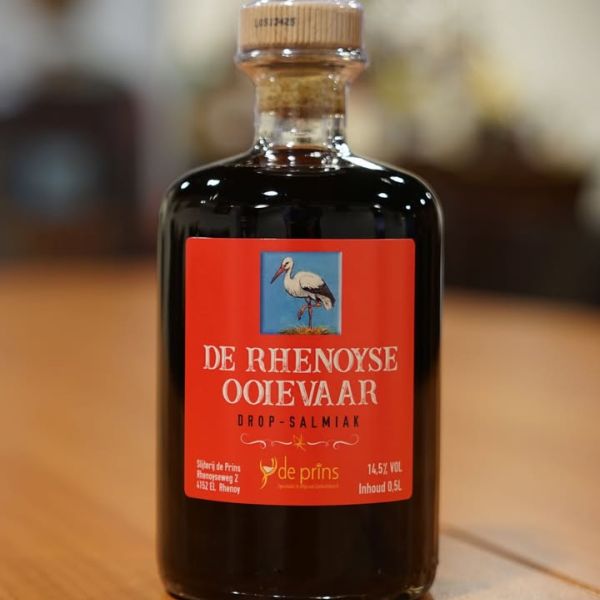 Nieuwe smaak Rhenoyse Ooievaar: Drop-Salmiak!